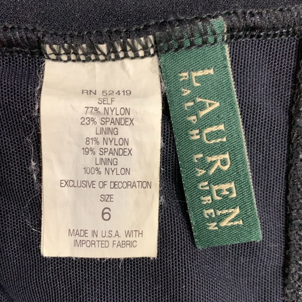 Ralph Lauren Black One Piece Swimsuit 6 - Picture 9 of 12